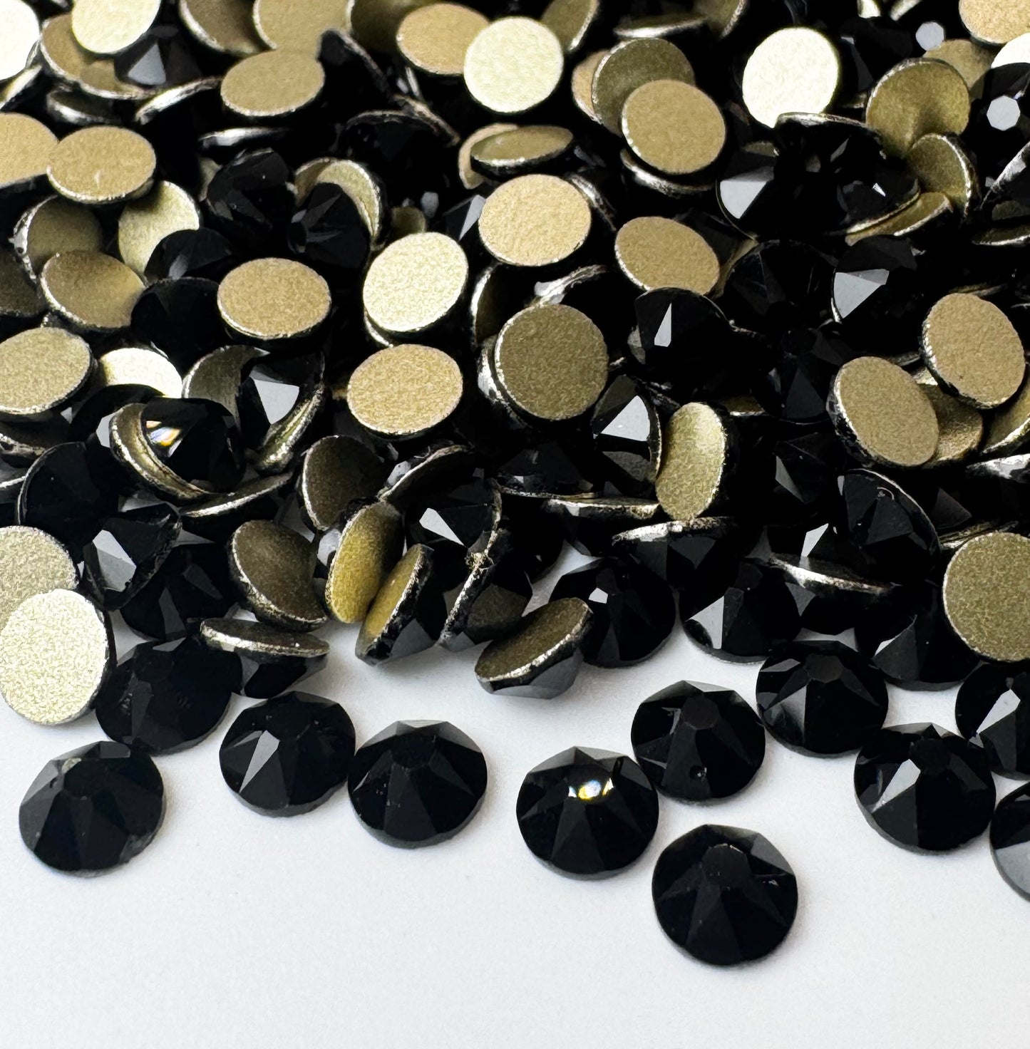 Jet Black - Elite Rhinestone