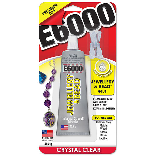 E6000 Jewellery & Bead Glue - 40.2g / 1oz